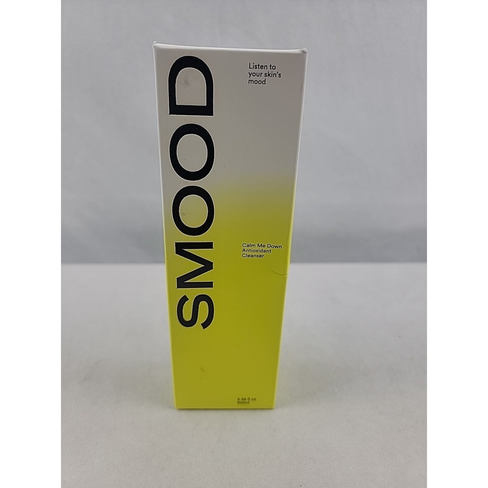 NEW NIB‎ SMOOD Beauty Calm Me Down Antioxidant Cleanser Full Size  100ml/3.38oz